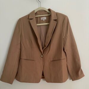 Loft Women's Tan Blazer 6P